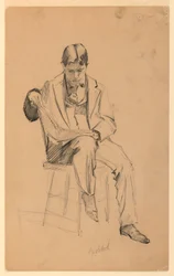 Uomo seduto