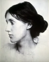 Ritratto di Virginia Woolf (1882 - 1941). 1902