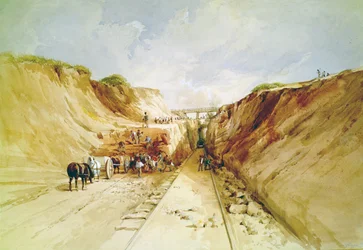 Costruzione di una linea ferroviaria