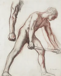 Studio di nudo per il ragazzo e l