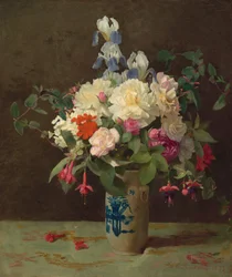 Vaso di fiori, 1875