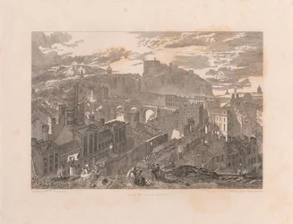 Edimburgo dalla collina di Calton