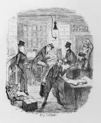 Prime carrozze, c.1836 (incisione)