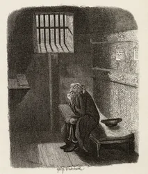 Fagin nella cella dei condannati, da 