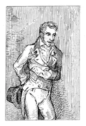 George Cruikshank 1792-1878, caricaturista e illustratore di libri inglese, 1811