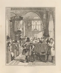 Jack Sheppard compie la rapina nella chiesa di Willesden