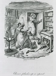 Oliver prende coraggio, 1837