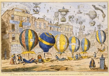 Palloncini del taxi, pub. da G. Humphrey, 1825