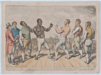 La battaglia tra Cribb e Molineaux, 28 settembre 1811