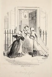 Il pettegolezzo del mattino, da La più grande piaga della vita, pub. 1847