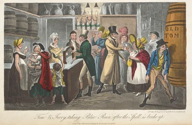 Tom e Jerry che prendono il blue ruin dopo che l