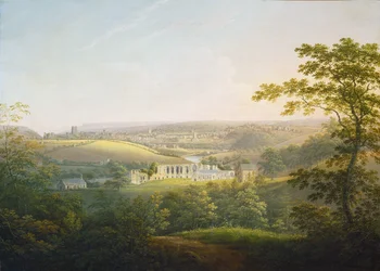 Abbazia di Easby, vicino a Richmond, c. 1821-1854