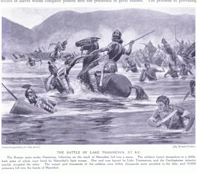 La battaglia del Lago Trasimeno, 217 a.C.