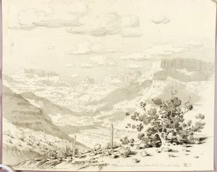 Ombre di nuvole, Apache Trail, Arizona