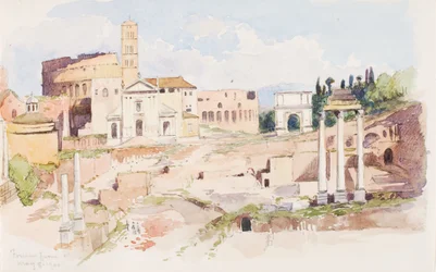 Foro da Ovest, 1900