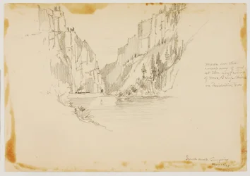 Grand River Canyon/vicino a Glenwood Springs