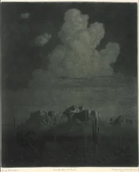 Superstition Mountain, Apache Trail, Arizona, a destra [n. 2]