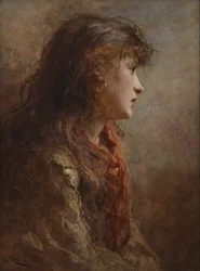 Una ragazza zingara, 1880