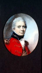 Miniatura del tenente colonnello Robertson della milizia del Wiltshire, 1801 ca.