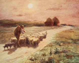 Fine della Giornata, 1890