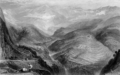 Veduta vicino a Jubbera, 1838