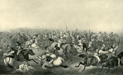 Carica del cavallo di Hodson a Rhotuck