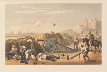 Giornata pesante nelle batterie?, 1857