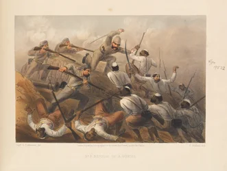 Respingimento di una sortita, 1857