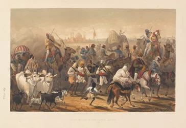 Truppe degli Alleati Nativi, circa 1857-1858