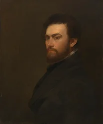 George Fuller Autoritratto, prima del 1860