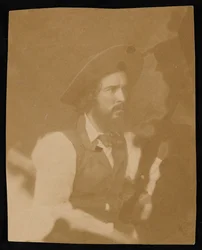 Ritratto di Caleb Burwell Rowan Kennerly, prima del 1861