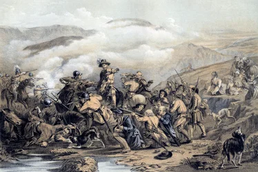 La battaglia di Drumclog, 1679 XIX secolo