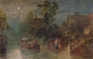 Chiaro di luna: la terrazza, Haddon Hall, 1873, 1935