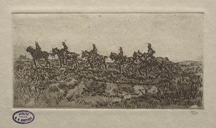 Scena di cavalleria