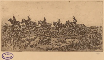 Ussari in fila indiana