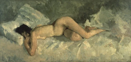 Nudo reclinato, ca 1887