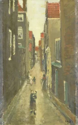La Baanbrugsteeg vista dall