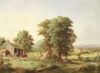 Paesaggio estivo, 1862