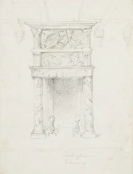 Il camino di Shakespeare, 1866