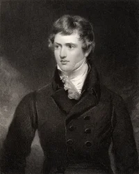 Edward George Geoffrey Smith Stanley, inciso da H. Robinson, da 