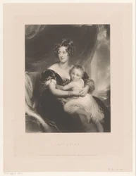 Ritratto di Georgiana Agar-Ellis Lady Dover (titolo sull