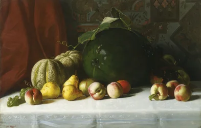 Natura Morta di Frutta sul Tavolo, 1882