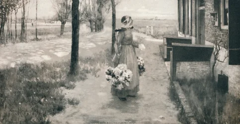 Ragazza dei fiori in Olanda, 1887, 1912