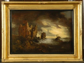 Castello di Peele in una tempesta, 1805