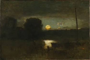 Il sorgere della luna