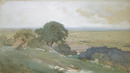 Ulivi a Tivoli, 1873