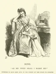 Illustrazione per Ah Me! When shall I marry me?