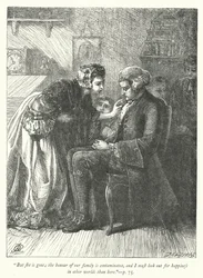 Illustrazione per Il vicario di Wakefield (incisione)