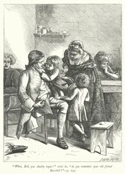 Illustrazione per Il vicario di Wakefield (incisione)