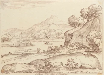 Senza titolo: scena pastorale